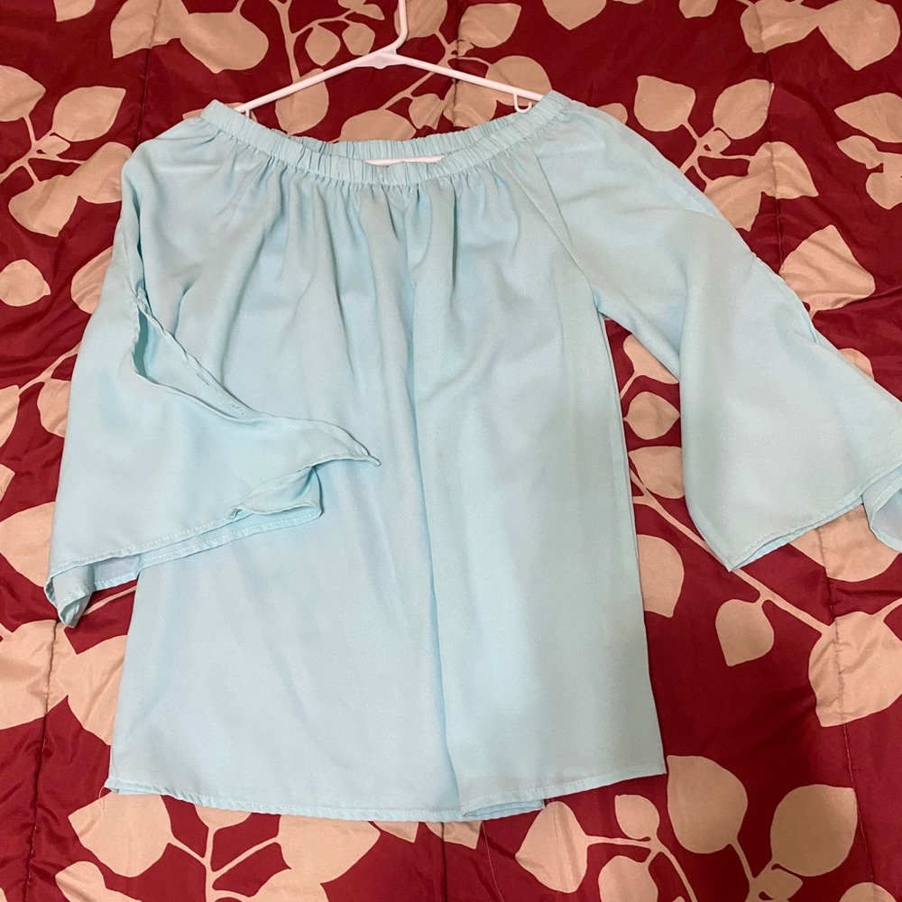 Off the shoulder blouse